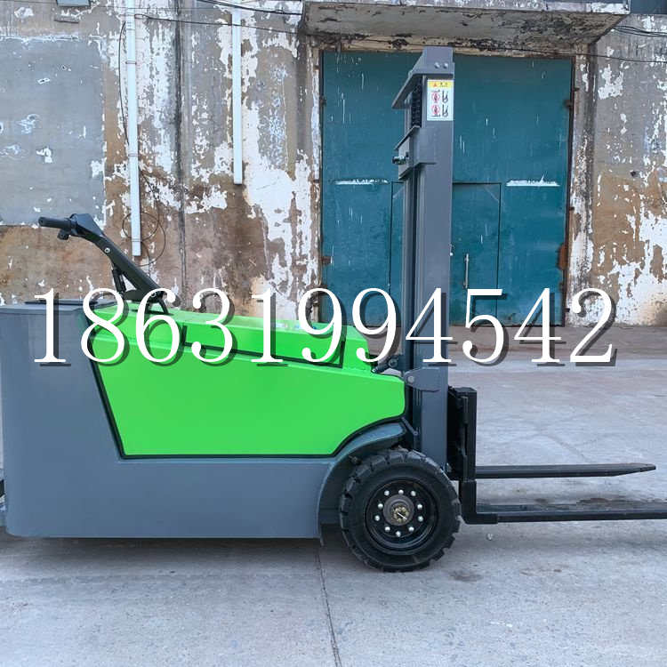 三义乡小型电动叉车1吨2吨步行站驾式电瓶堆高充电装卸车液压升降车铲车